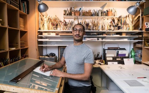 How to do calligraphy: a master reveals the secrets of his on-trend craft