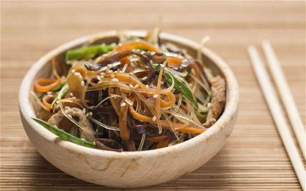 South Korean Japchae recipe