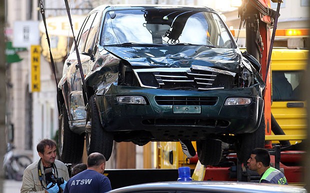 Bosnian 'with history of beating wife' accused of ploughing car into Austria crowd