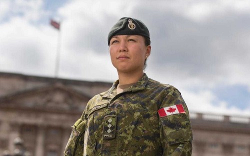 History made with first woman in the infantry to captain Queen's guard