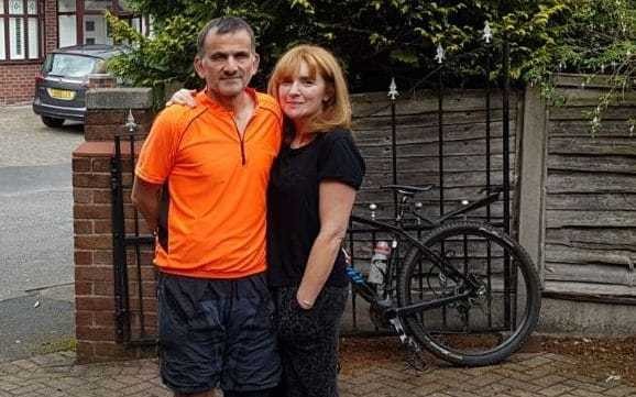 My husband prefers his bike to me