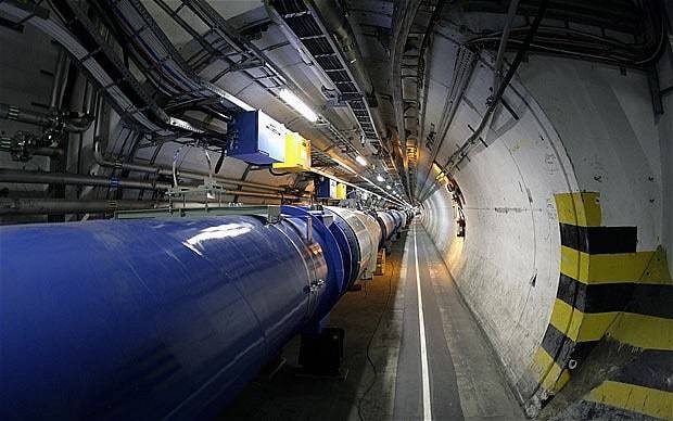 Large Hadron Collider restarted in hunt for dark matter
