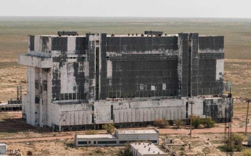 Russia's abandoned space shuttles at the Baikonur Cosmodrome, in pictures