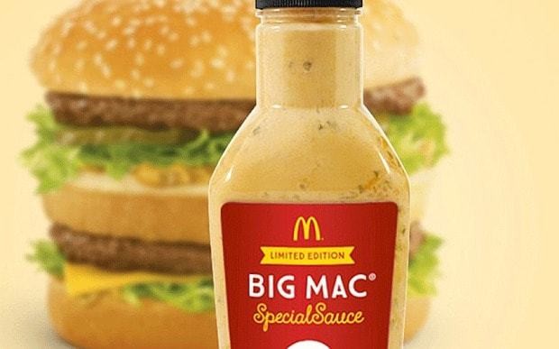 McDonald's Big Mac sauce goes on sale (but only in Australia)