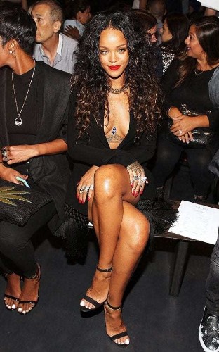 Rihanna's new collaboration with Manolo Blahnik is as flashy as you'd expect