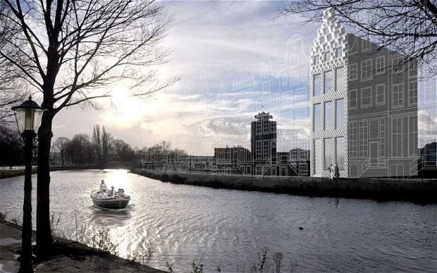 The world’s first 3D-printed house