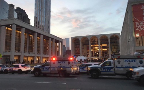 Opera fan sorry after 'sweet gesture' triggered terror scare in New York