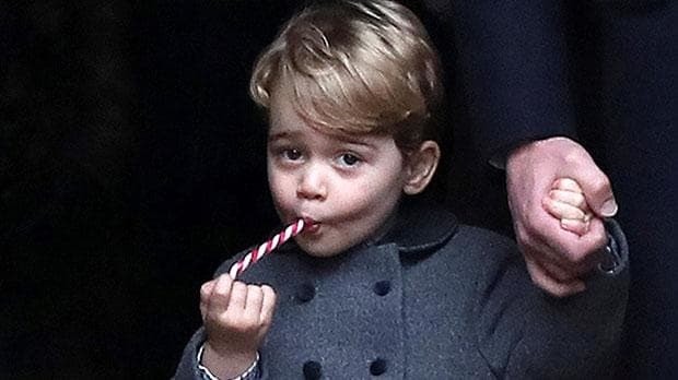 Prince George and Princess Charlotte attend their first ever Christmas church service as they celebrate with the Middletons