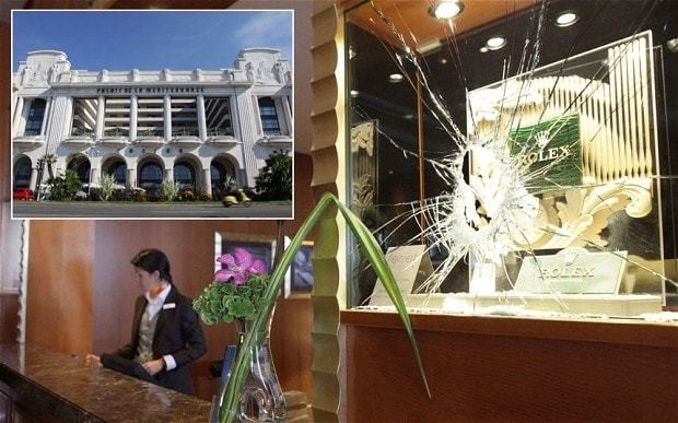 Armed robbers strike again on the French Riviera