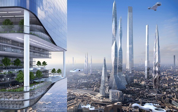 Humans will live underwater in 100 years' time as the population is squeezed out of cities