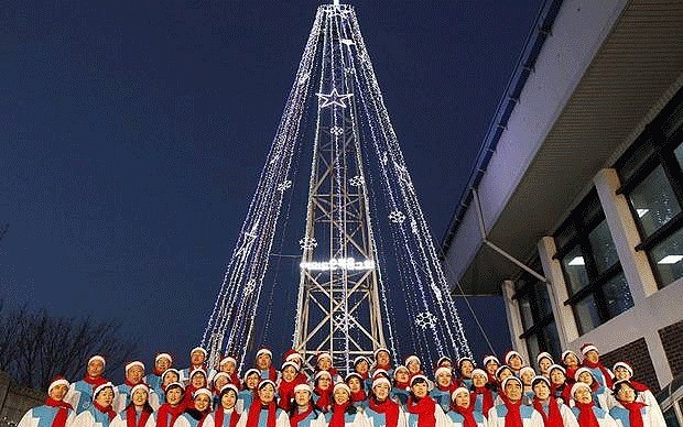 South Korea building giant Christmas tree on border to annoy North