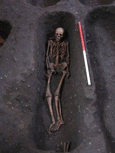 Lost medieval cemetery found under Cambridge University
