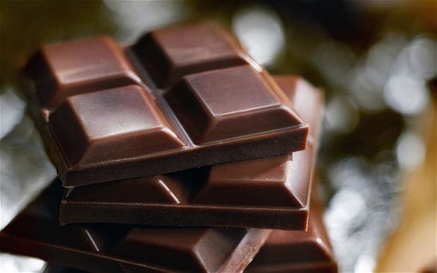 Dark chocolate and green tea is the perfect concentration combination