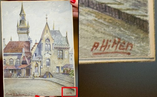Adolf Hitler the artist: Watercolours and drawings sold at auction, in pictures - Telegraph