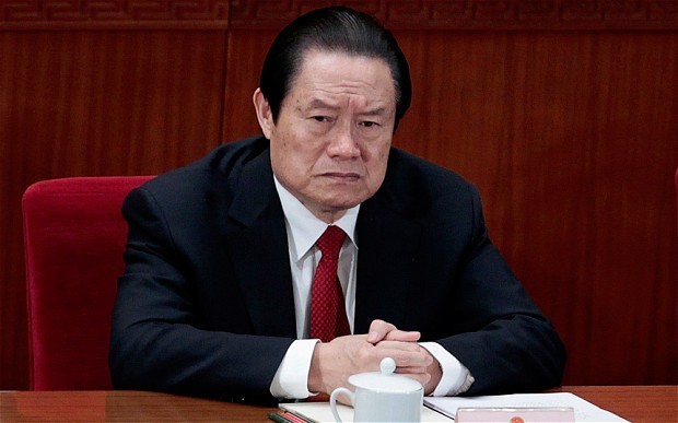 China seizes £8.7bn assets from family and associates of former security chief