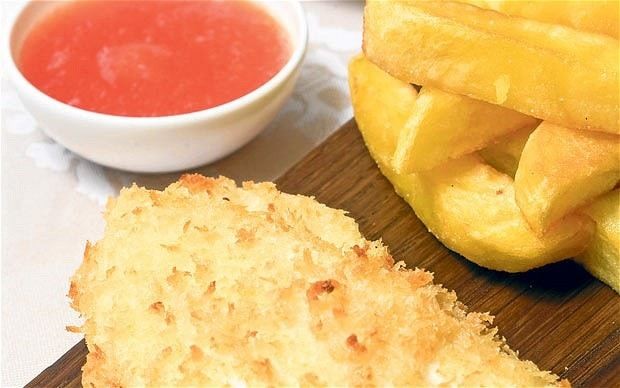 Healthy fish and chips recipe