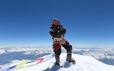Former Gurkha smashes record for scaling world's tallest peaks - and rescues three climbers on the way