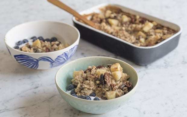 Deliciously Ella baked apple porridge recipe