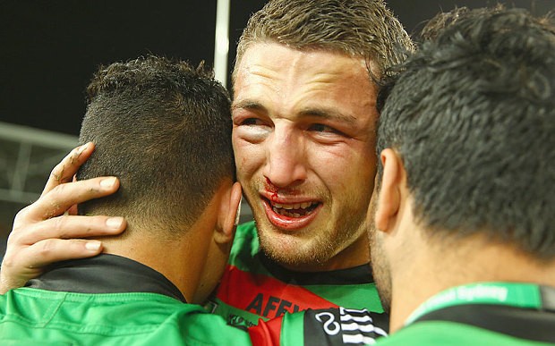 Sam Burgess 'saves man's life' in Australia