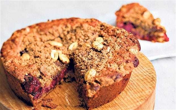 Rose Prince's Baking Club: hedgerow crumble cake
