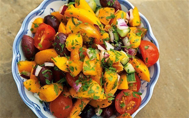 Turmeric roasted chicken with apricot salsa recipe