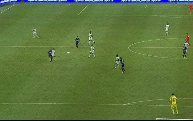Inter's Geoffrey Kondogbia scores sensational 45-yard own goal in win over Chelsea