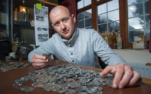 Mystery as 14,000 Second World War dog tags found buried in field