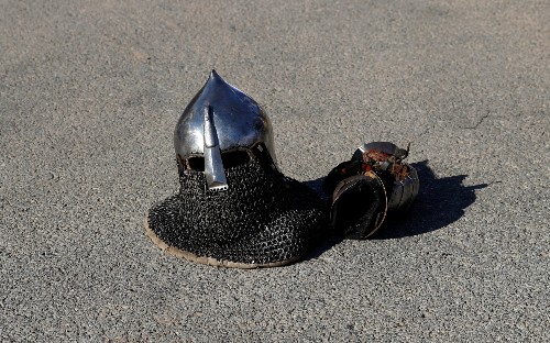 Knight Fight: medieval sport of the future. Warning - may contain axes