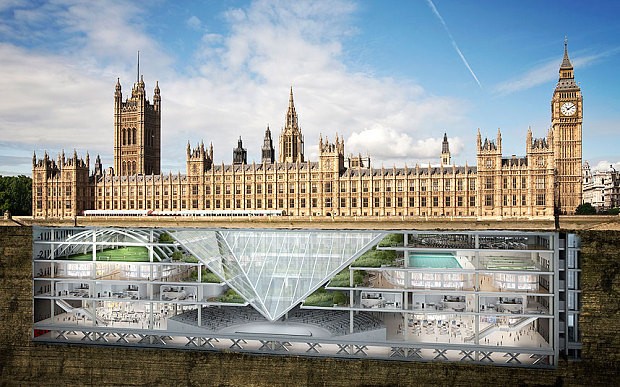 The future of Britain? floating cities and high-rise farms