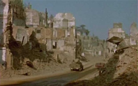 World War Two as you have never seen it: extremely rare colour footage of D-Day invasion released