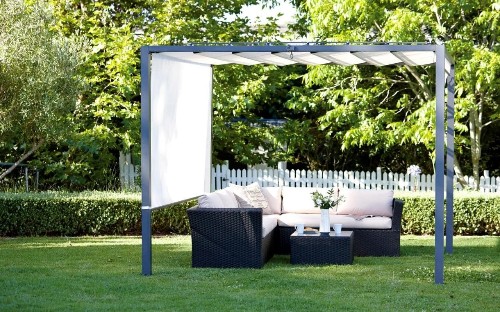 Rain or shine: best shelters for the garden
