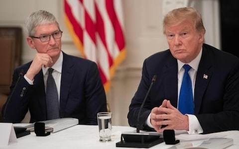 Donald Trump really could force tech firms like Apple to pull out of China, White House officials claim