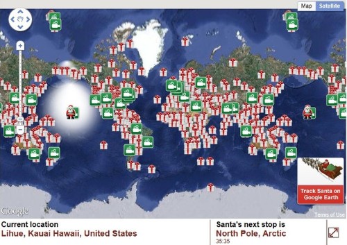 Updated: NORAD Tracks Santa's Path on Christmas Eve Because of a Typo