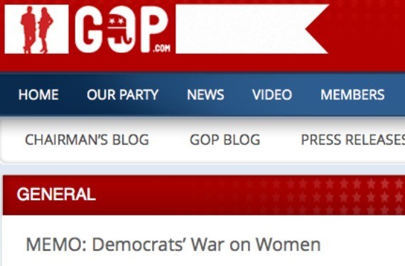 The GOP's Totally Reactive Reaction to the War on Women