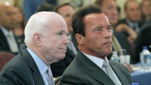 Arnold Schwarzenegger Condemns Trump's Attacks on McCain