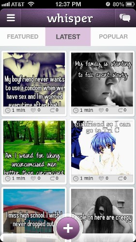 The Genius of Whisper, the Massively Popular App You Haven't Heard Of
