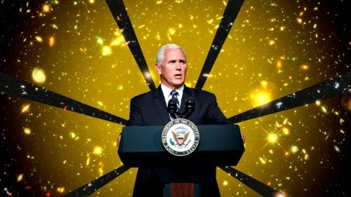 Mike Pence’s Outer-Space Gospel