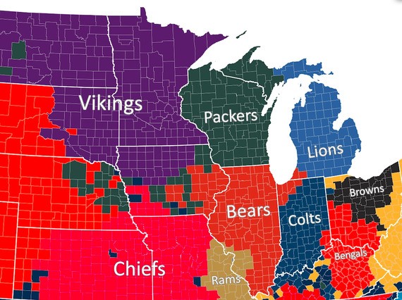 The Geography of NFL Fandom