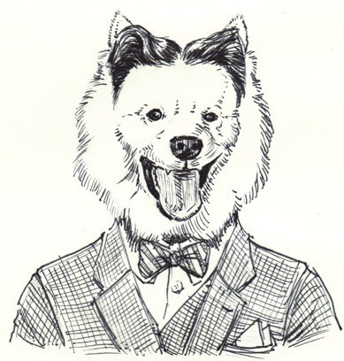 Timothy Leo Taranto’s illustrated author pun of F. Scott Fitzgerald
