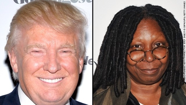 Donald Trump and Whoopi Goldberg feud over Ebola comments