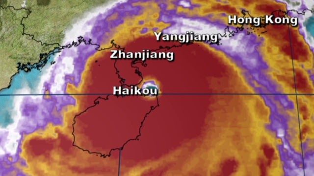 Super typhoon Rammasun bears down on southern China