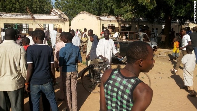 47 people killed in bombing outside Nigerian school; Boko Haram suspected