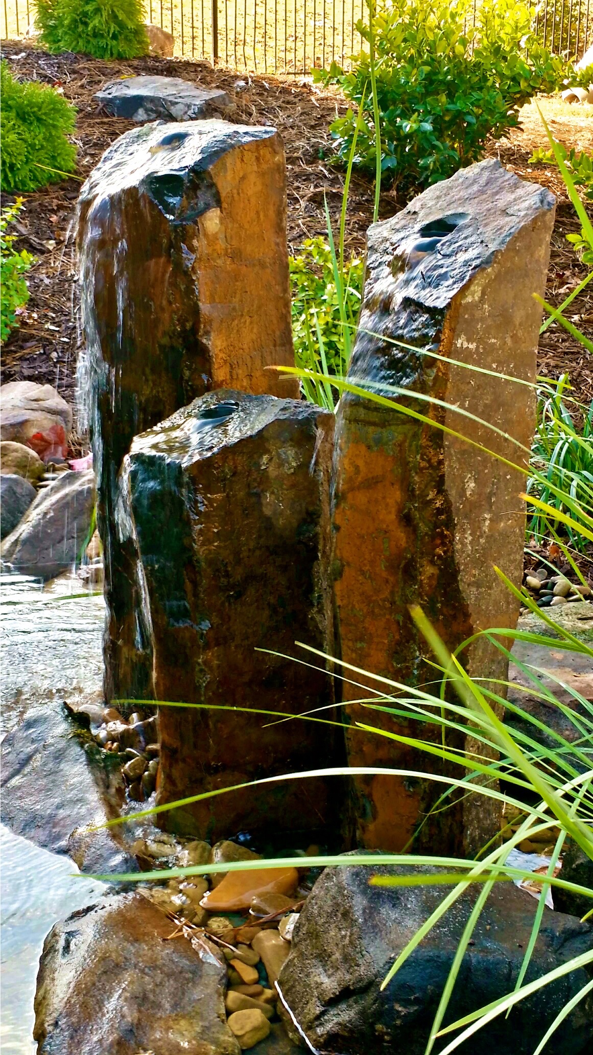 Fountains, Spillway Bowls, Bubbling Urns, Rock Column Fountains - cover