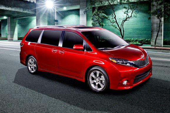 2015 Toyota Sienna gives drivers a built-in megaphone. Kids, you've been warned
