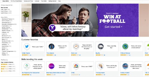 You can now shop for Alexa skills on Amazon.com