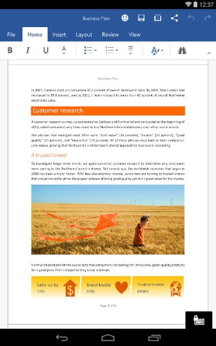 Microsoft Office Preview apps for Android tablets are now open to anyone