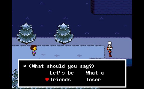 Undertale will make you question the essence of video games
