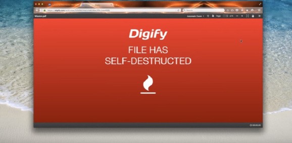 Digify can set Gmail attachments to self-destruct, Mission Impossible style