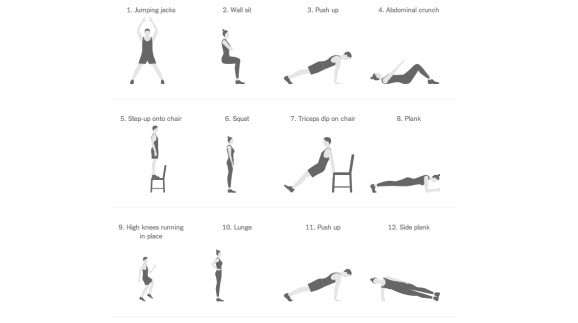 Exercising for your NY resolution? Use these tech tools and the Scientific 7-Minute Workout
