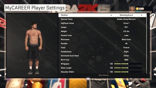 A step-by-step guide to creating a monstrous MyCareer player in NBA 2K15